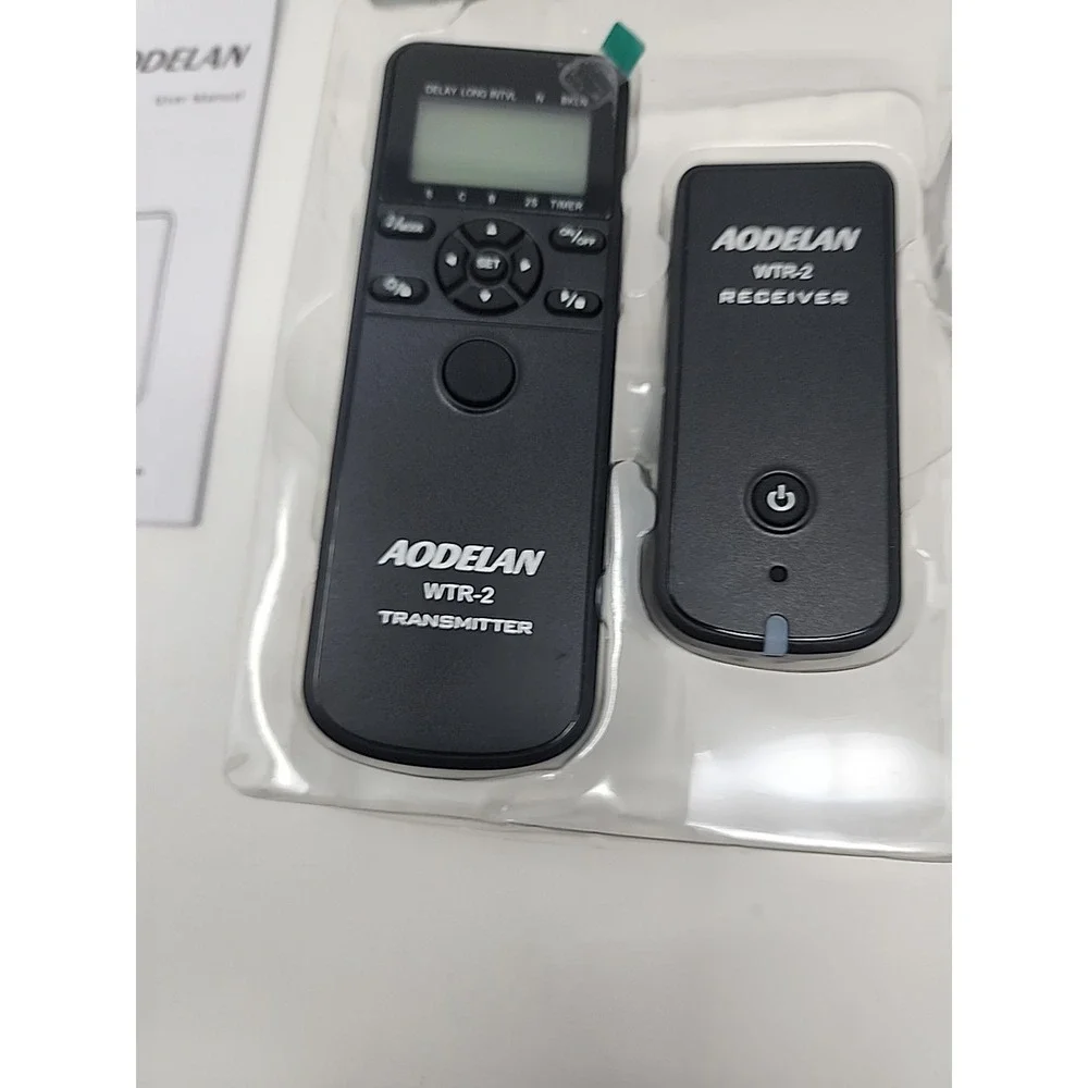 AODELAN WTR-2 Wireless Shutter Release Timer Remote Control